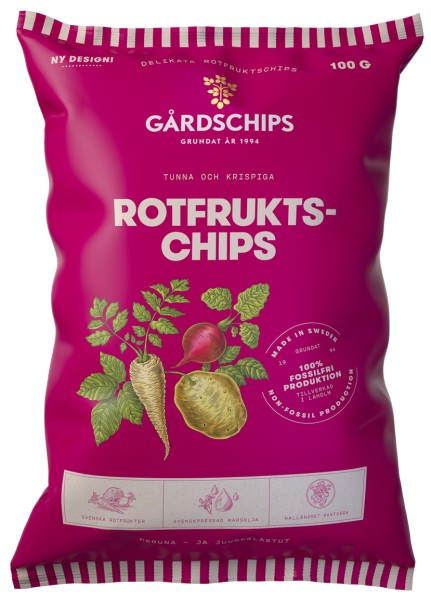 Gårdschips Rotfrukts Chips