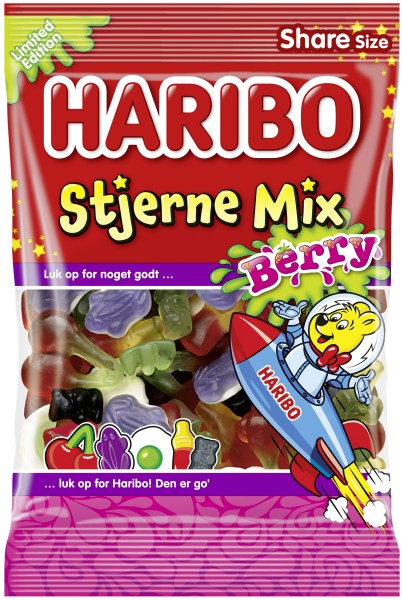 Haribo Stjerne Mix Berry