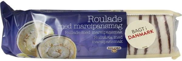 Dan Cake Roulade mit Marzipangeschmack