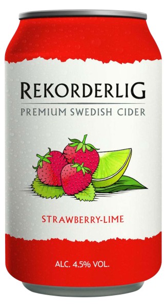 Rekorderlig Cider Strawberry Lime 4,5%