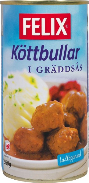 Felix Köttbullar i Gräddsås