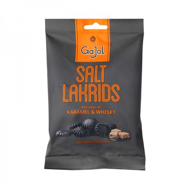 GaJol Salt Lakritz mit Karamel und Whisky Geschmack