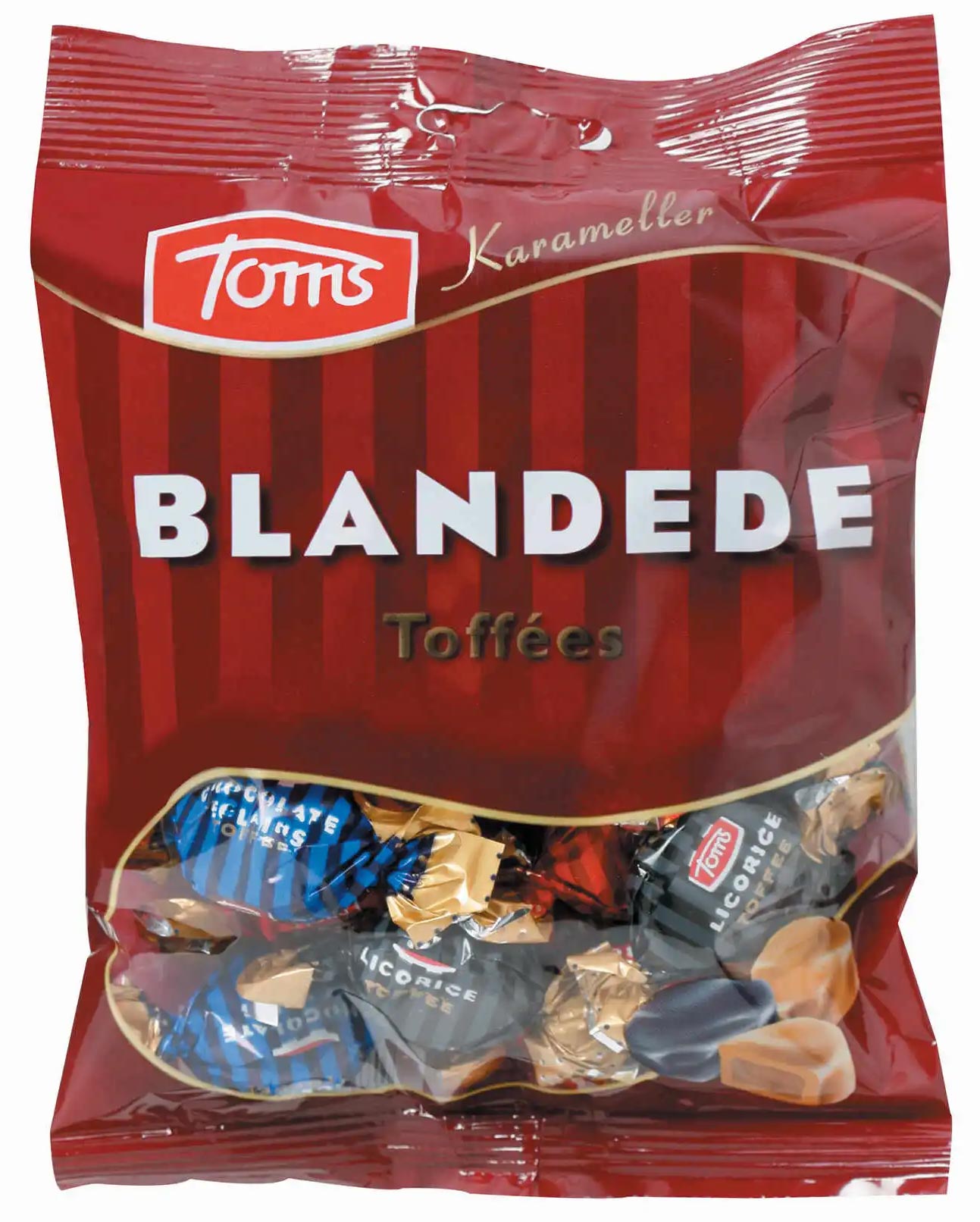 Toms Blandede Toffées | Toms Blandede Toffées | Lakritz | Süß & | Dänemark-Ecke