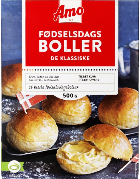 Amo Backmischung Fødselsdagsboller