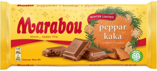 Marabou Peppar kaka 185g