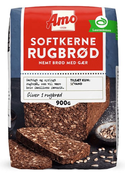 Amo Backmischung Softkerne Rugbrød