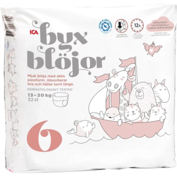 Byx Blöjor - Windeln 13-20 Kg 32 Stk