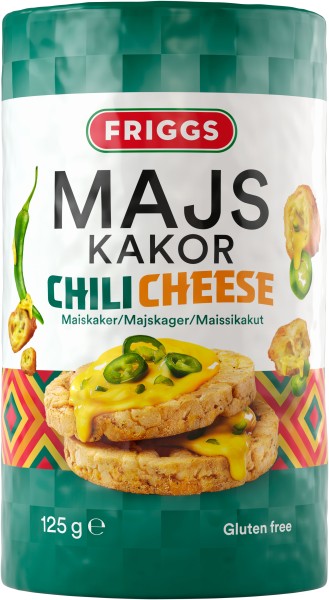 Friggs Majskakor Chili Cheese