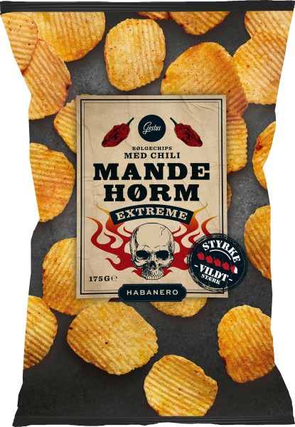 Gestus Bølgechips mit Habanero Chili