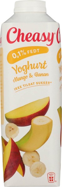Cheasy Yoghurt Mango & Banan 0,1%