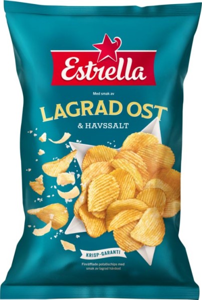 Estrella Lagred Ost & Havssalt Chips