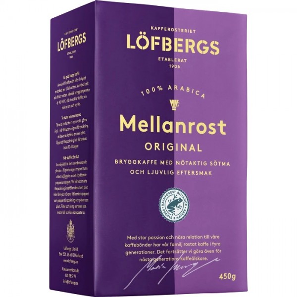 Löfbergs Bryggkaffe Mellanrost