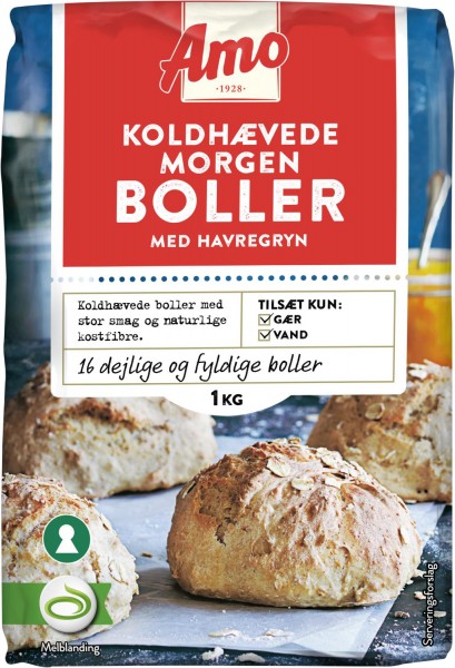 Amo Backmischung Morgenboller - Dänische Brötchen