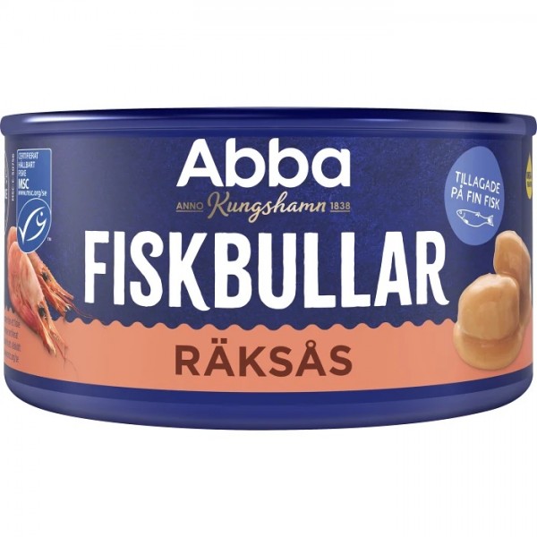 Abba Fiskbullar i Räksås