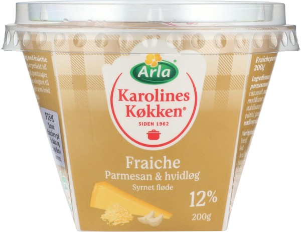 Karolines Køkken Fraiche Parmesan & Hvidløg 11%
