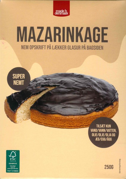 Backmischung Mazarinkage