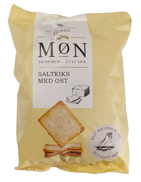Karen Volf Møn Saltkiks med Ost