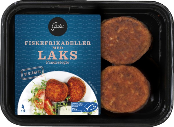 Fiskefrikadeller med Laks