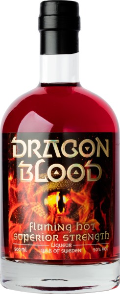 Dragon Blood Flaming Hot Superior Strength Liqueur