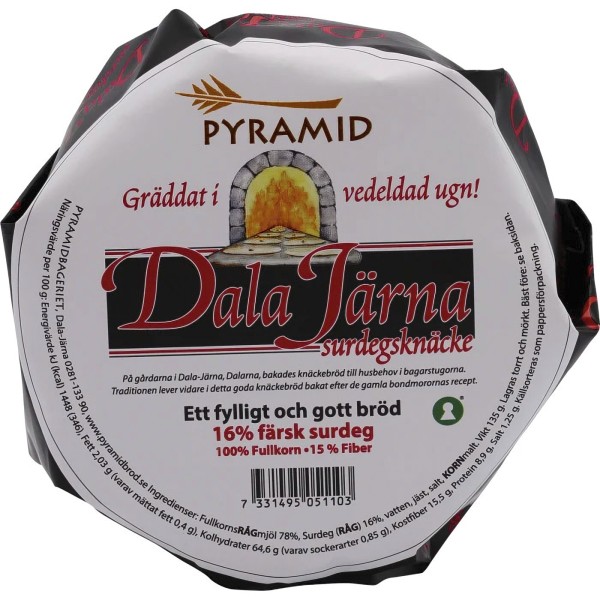 Pyramidbageriet Dala Järna Knäcke Surdeg