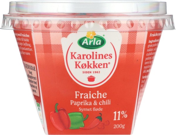 Karolines Køkken Fraiche Paprika & Chili 11%