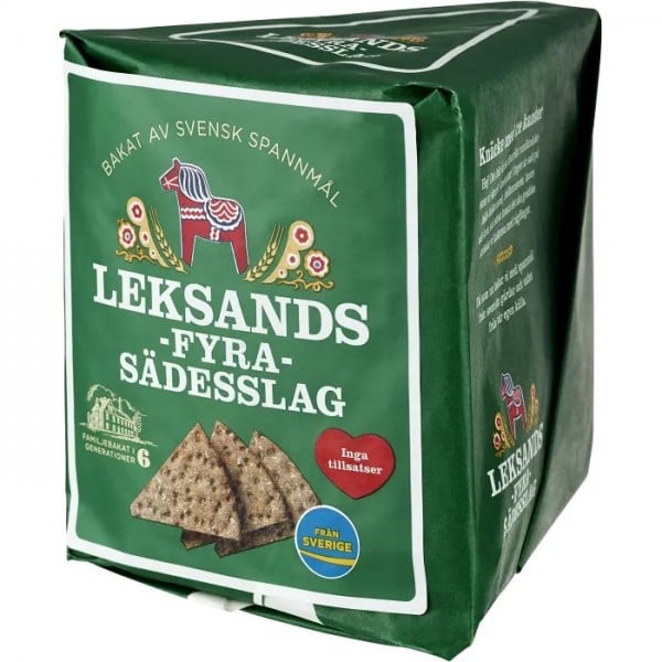 Leksands Knäckebrot Fyra Sädesslag