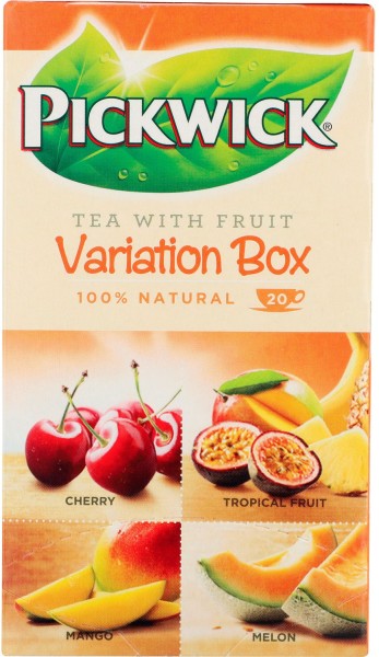 Pickwick Schwarzer Tee Variation Box orange